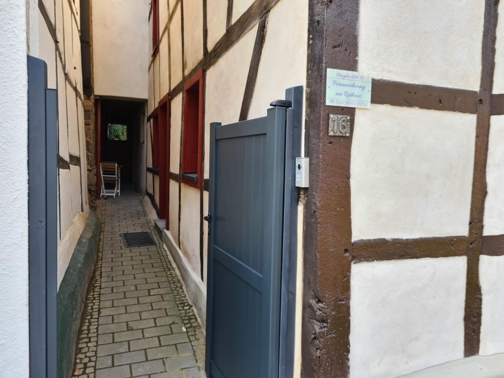 Ferienwohnung Am Rathaus Heimbach Exteriör bild